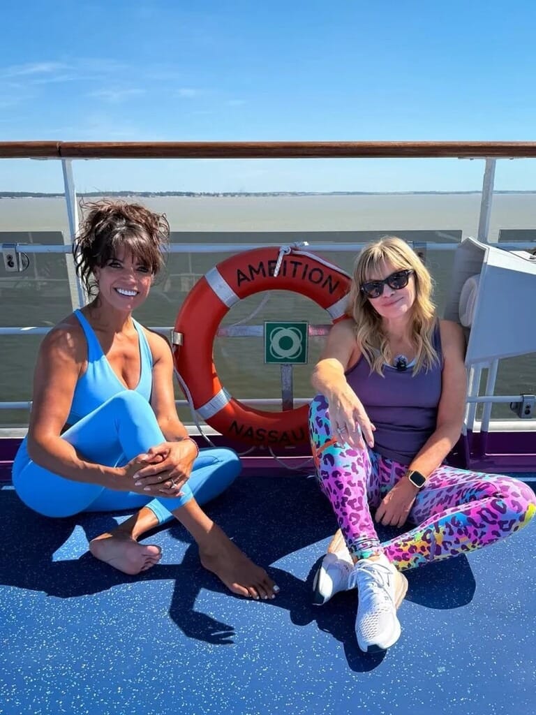 Ambassador Cruise Line Ambassadors Jenny Powell & Kate Thornton