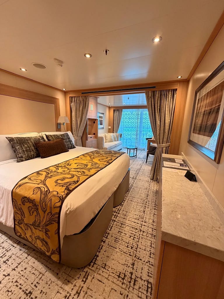 A refreshed Seabourn Quest Veranda Suite