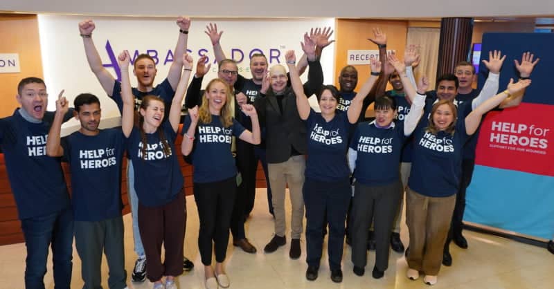 Help for Heroes and Ambassador Cruise Lines Embark on Groundbreaking Partnership