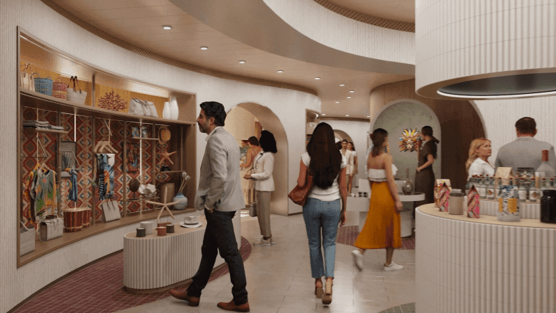 The Bazaar erases the line between ship and shore on Celebrity Xcel The Bazaar