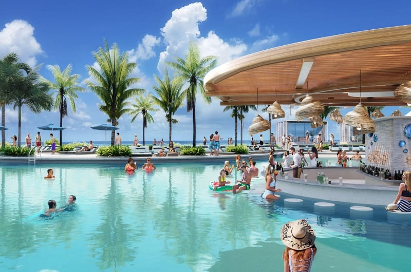 Great Stirrup Cay - Swim Up Bar