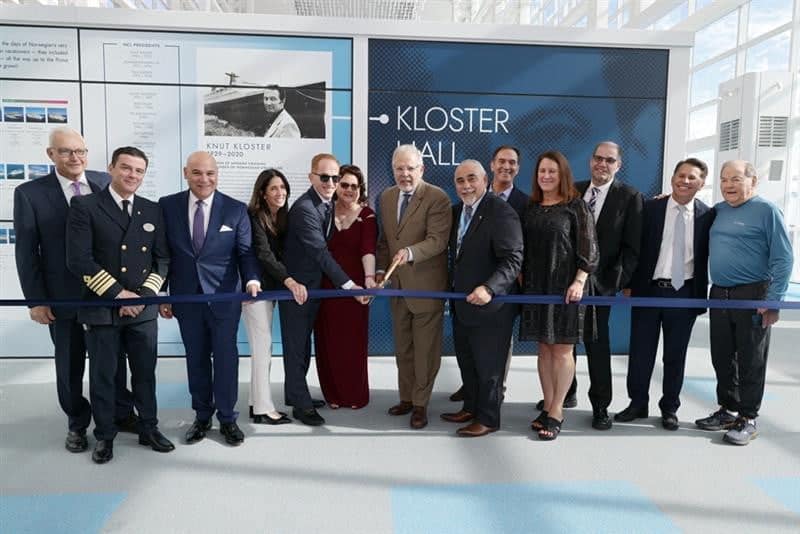 Unveiling and dedication of the Knut Kloster Hall