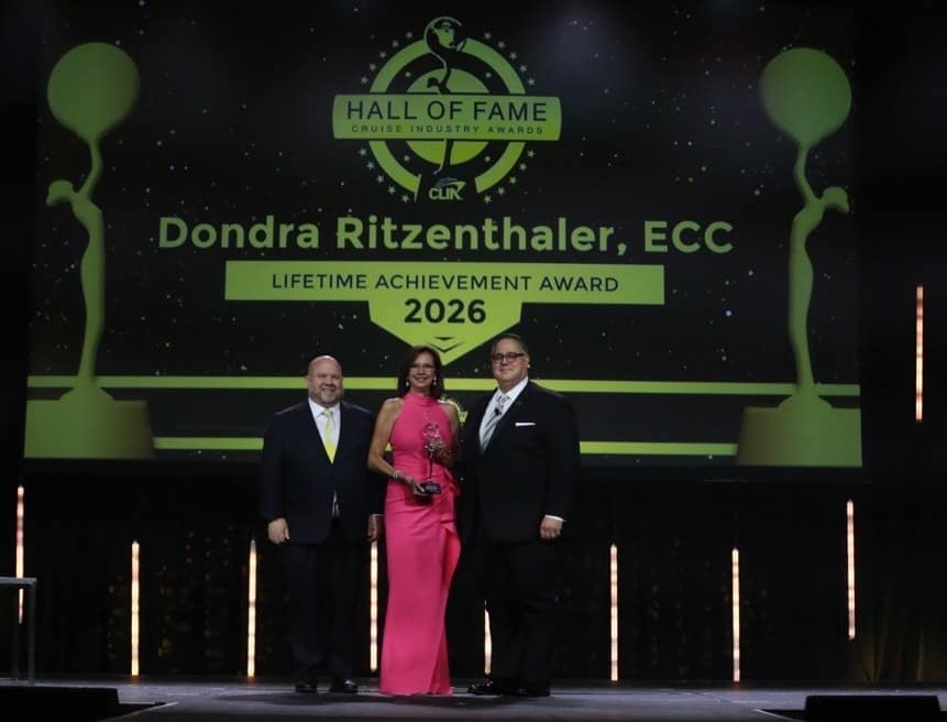 Azamara Cruises CEO Dondra Ritzenthaler has been named a recipient of the 2026 CLIA Hall of Fame Cruise Industry Award for Lifetime Achievement
