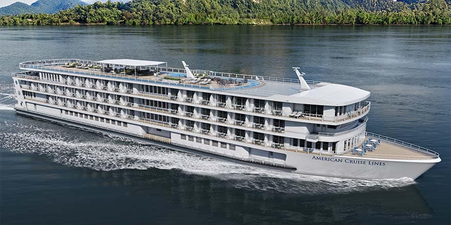 American Cruise Lines' American Beauty - Rendered Image