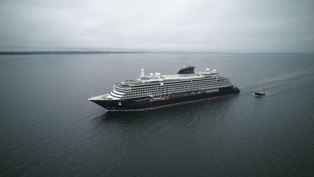 Explora arriving in Copenhagen - Copyright 2023 Explora Journeys