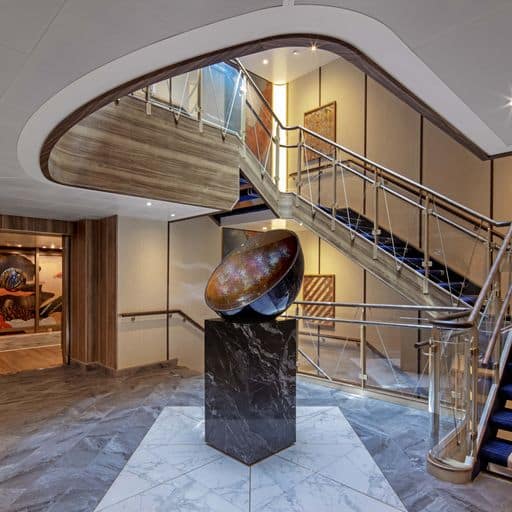 Seabourn Pursuit Atrium - Magic Sky - ©2023 Seabourn Cruise Lines, Inc
