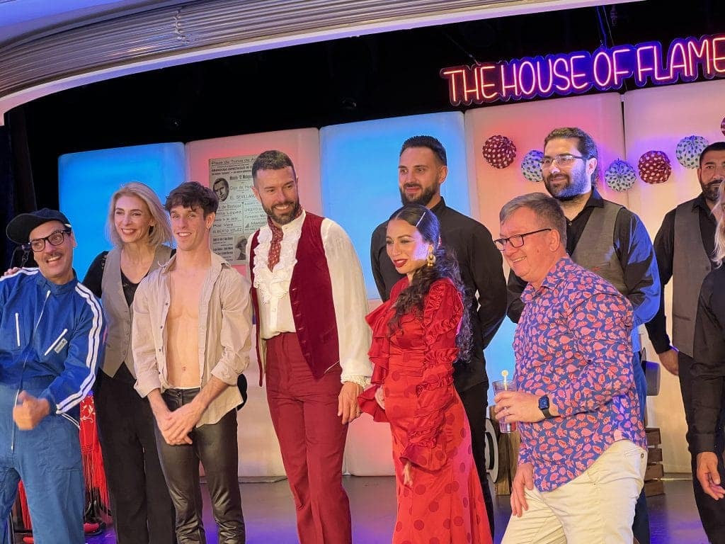 The 'House of Flames' Ensemble (and me!)