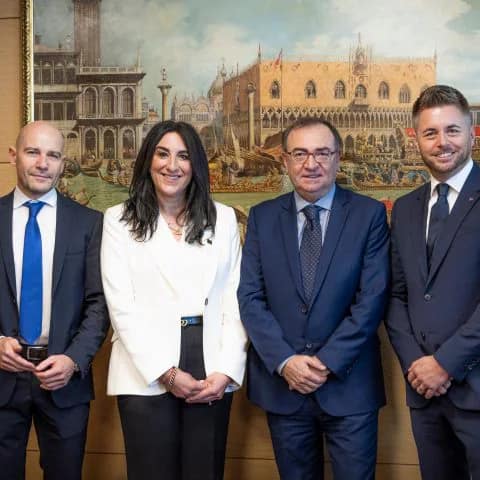 Cunard Queen Anne Handover Ceremony