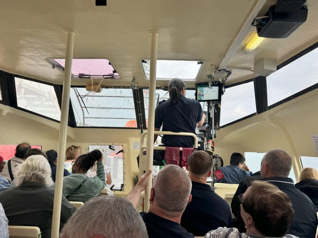A view from a Tender