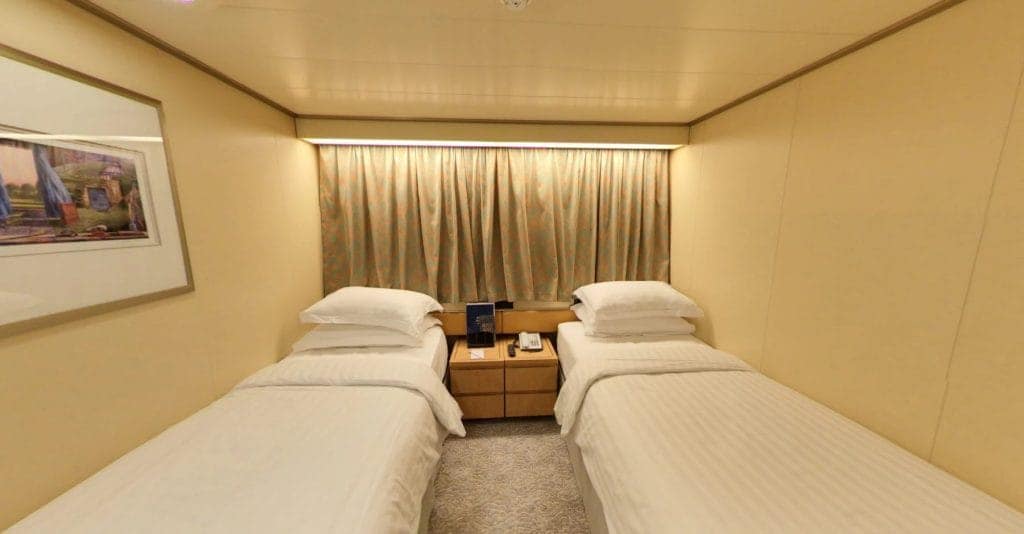 P&O Arcadia, Inside Cabin