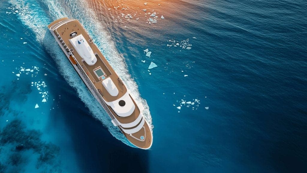 Windstar Cruises' Star Seeker , Rendered Image