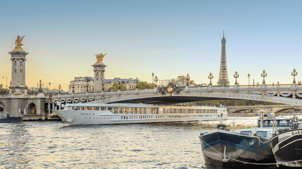 CroisiEuropes' MS Renoir sailing on the Seine