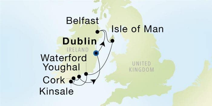 Dublin, Ireland to Dublin Sep 2-9, 2027 / 7 days