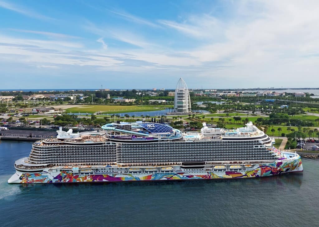 Norwegian Aqua in Port Canaveral, Florida