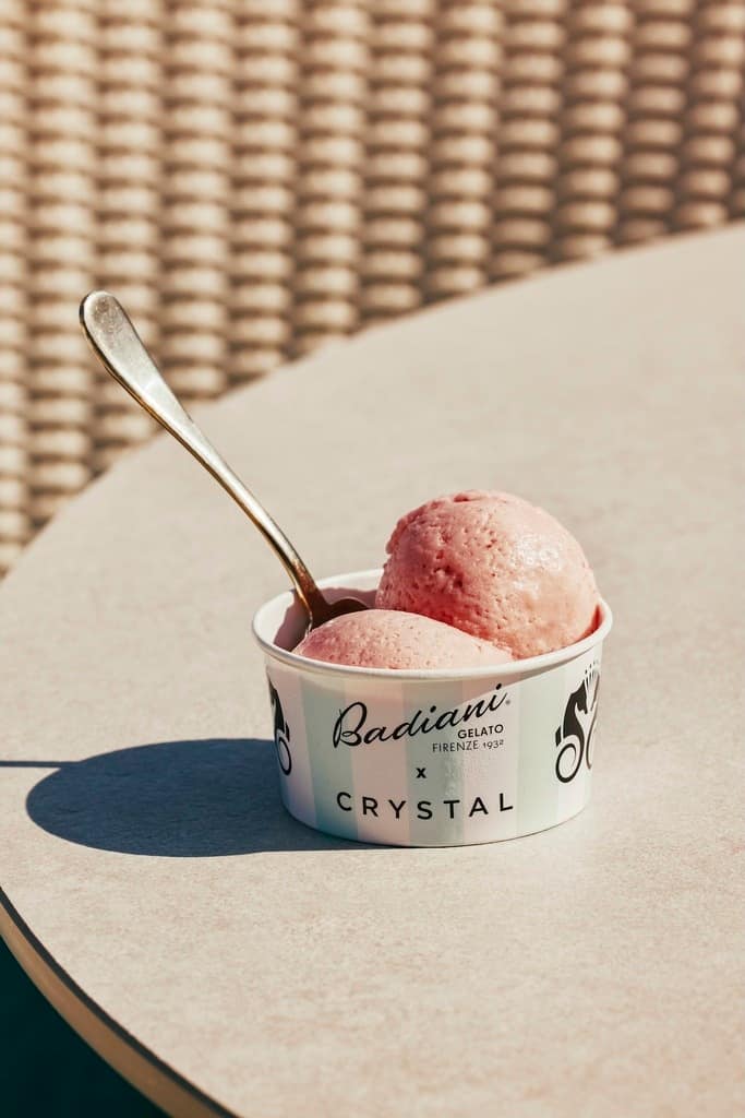 Guests aboard Crystal Symphony and Crystal Serenity can now savour a newly curated selection of gelato crafted by Badiani