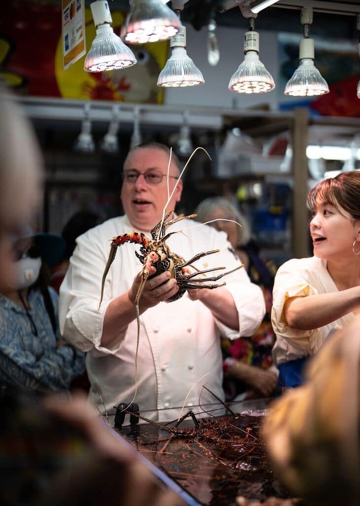 Seabourn, Nagasaki, Japan - Shopping with the chef
