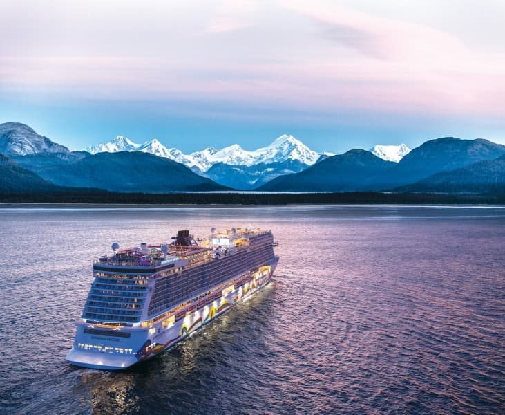 Norwegian Encore in Alaska