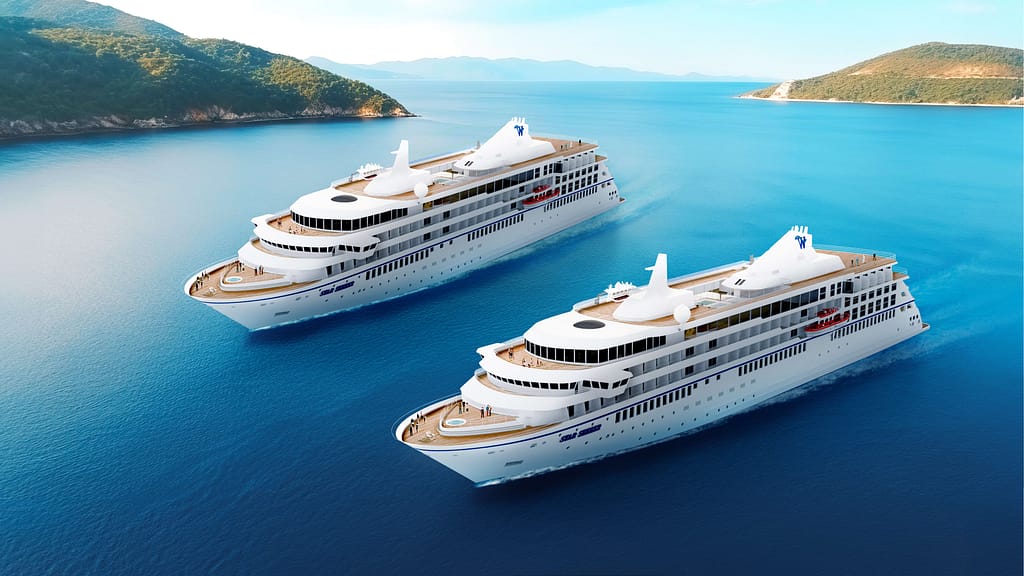 Windstar Cruises' Star Seeker and Star Explorer - Rendered Images