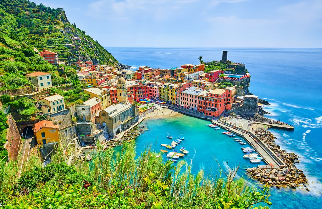 Fred. Olsen Cruise Lines in the Mediterranean - Cinque Terre, Italy