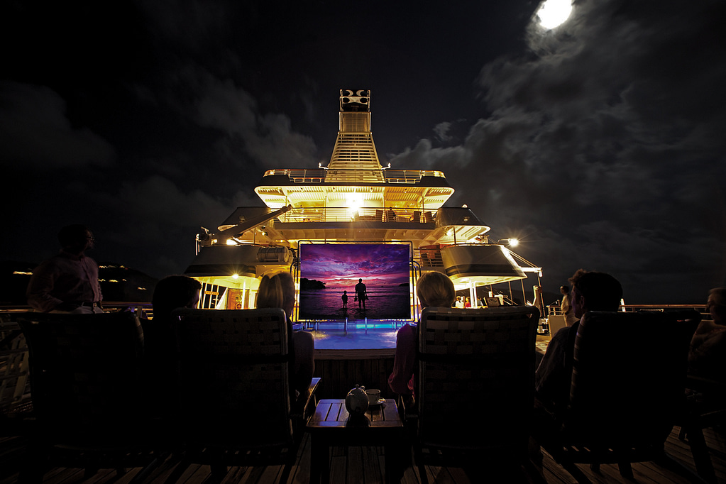 SeaDream Yacht Club - Starlit movies with the latest movie collection