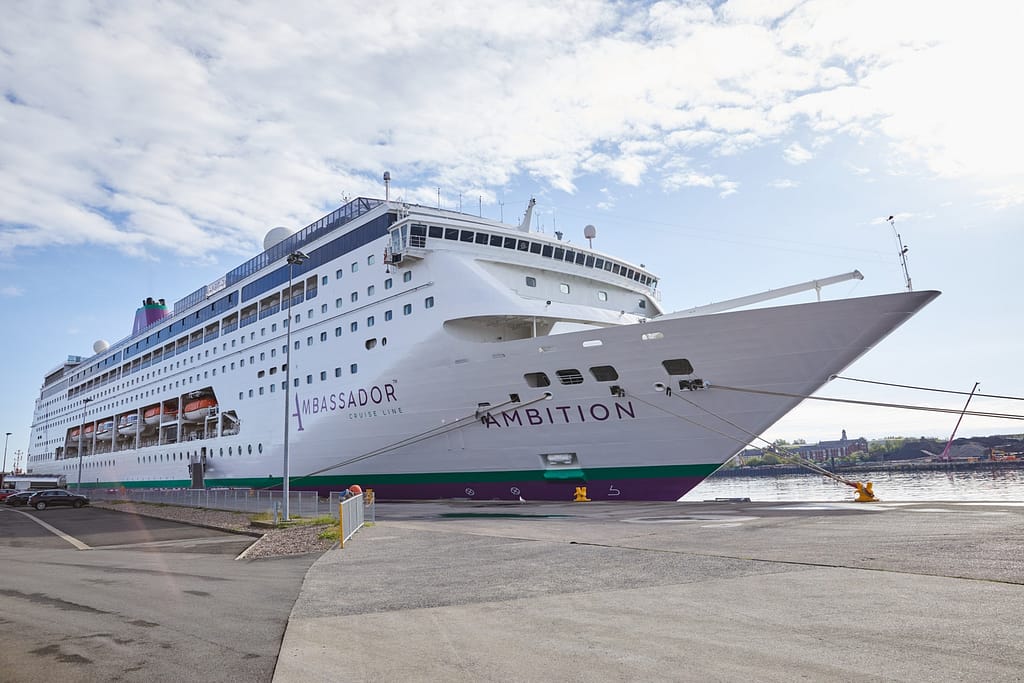 Ambition, Docked at Port of Tyne