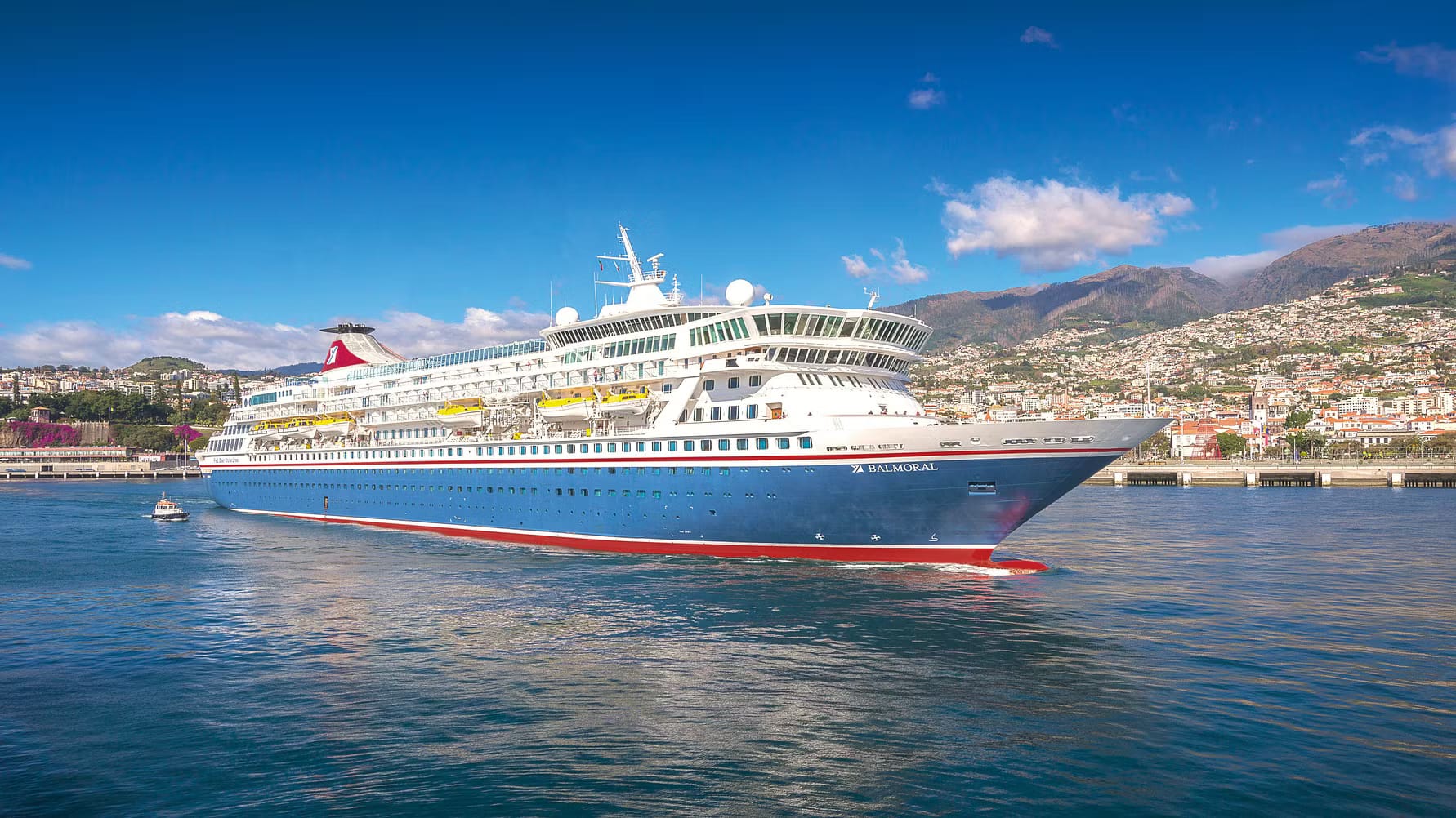 Fred. Olsen Cruise Lines' Balmoral in Funchal, Madeira