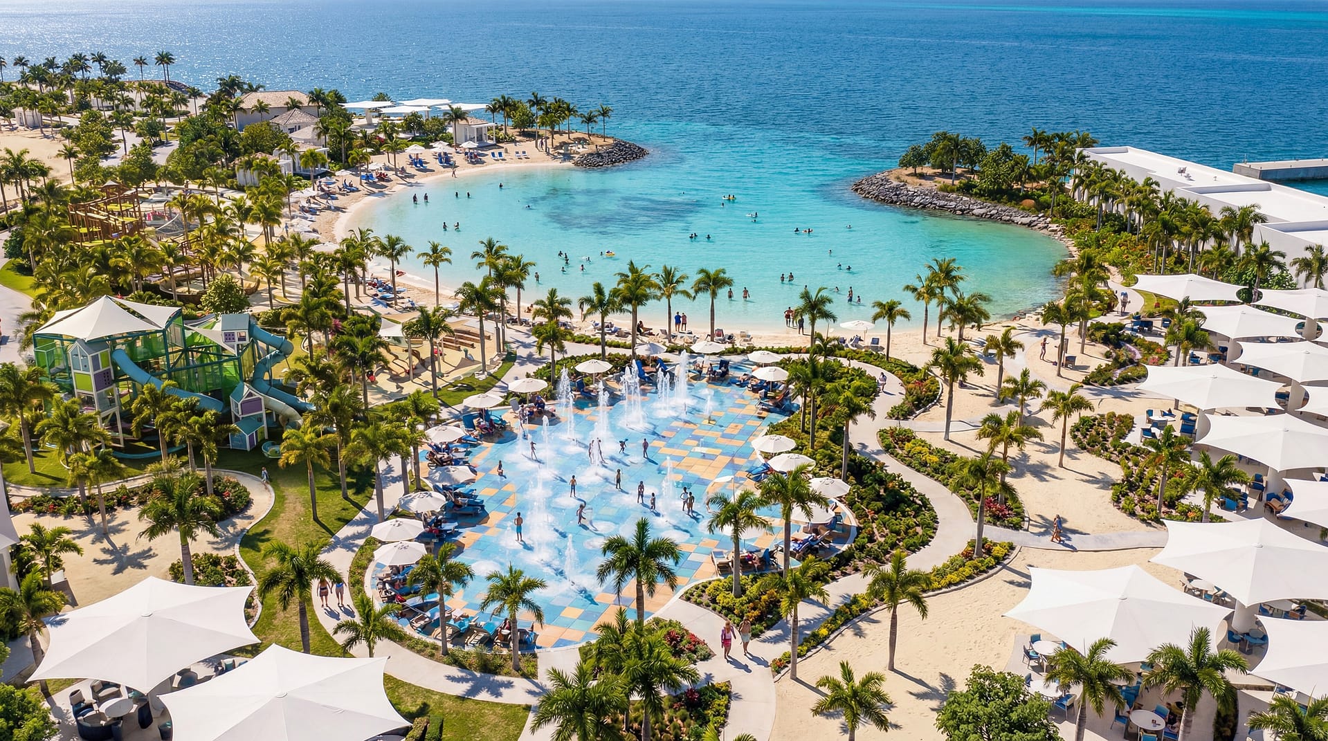 Ocean Cay MSC Marine Reserve - Seekers Cove family beach