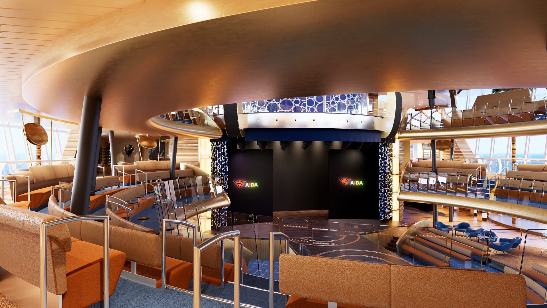 AIDAluna modernized Theatrium