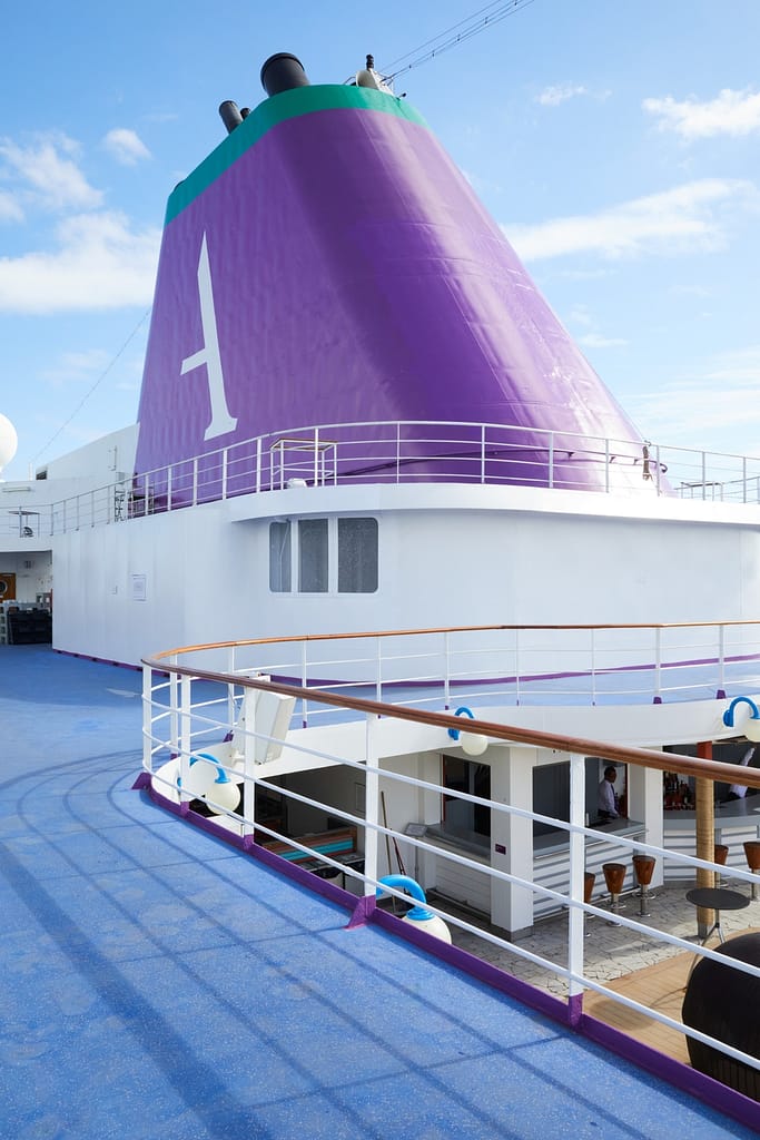 Ambassador Ambition Rooftop - Copyright 2023 Ambassador Cruise Line is a trading name of Ambassador Cruise Holidays Limited.