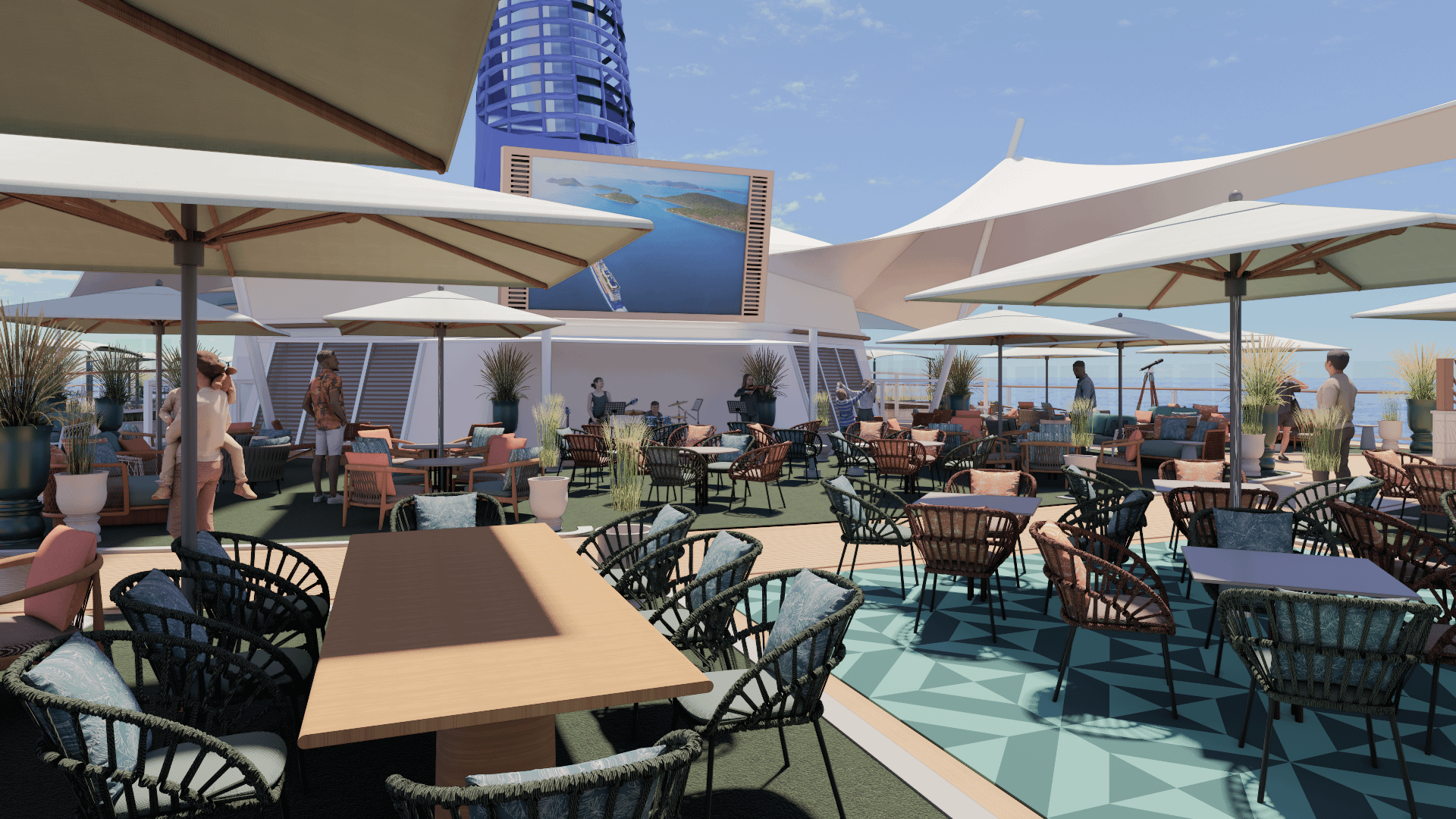 Celebrity Cruises Relaunches Celebrity Solstice with Eight New Experiences Sunset Park
