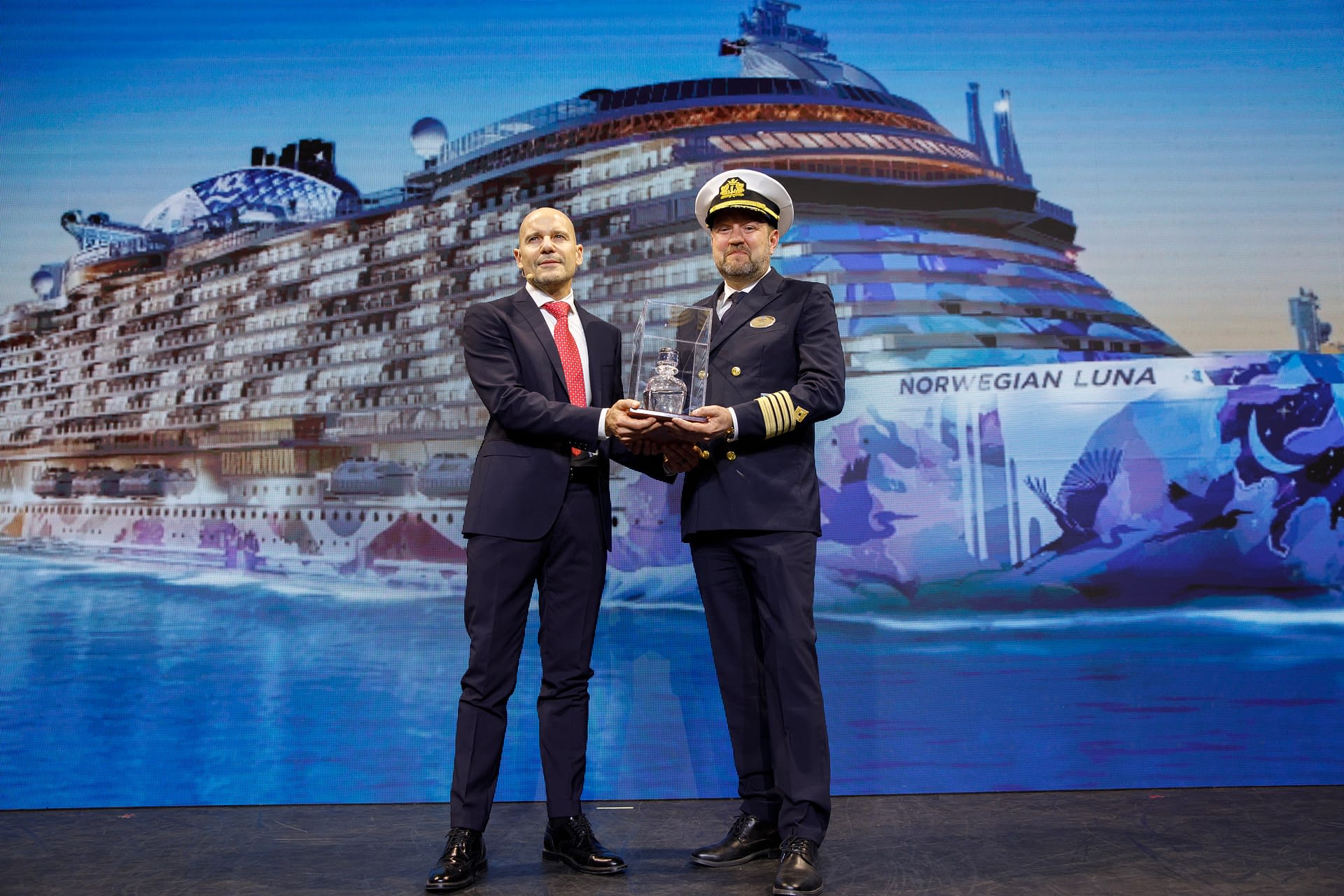 Norwegian Luna Delivery Ceremony