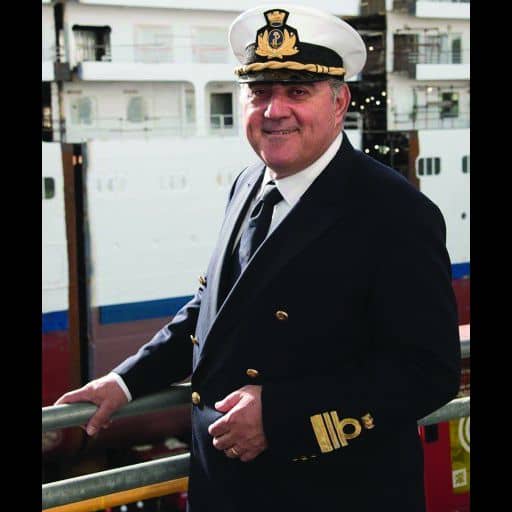 Captain Cosimo Pontillo - Master - © 2023 Silversea Cruises Ltd.