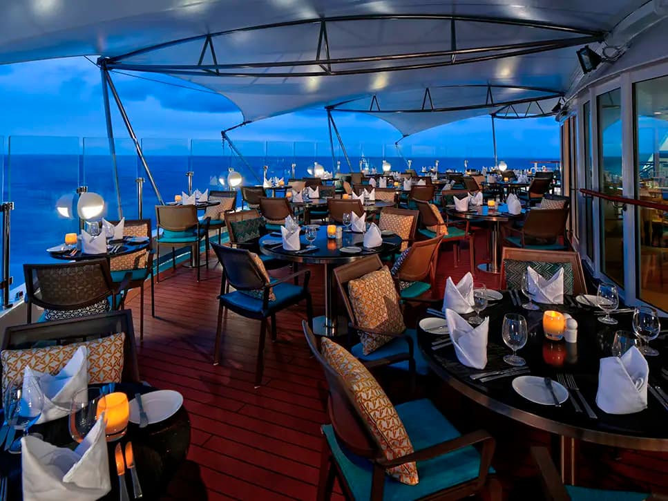 Windstar Cruises Star Legend - Candles Restaurant
