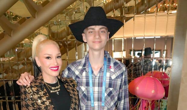 Global Music Superstar Gwen Stefani Pictured With St. Jude Patient Ty Diagnosed With Retinoblastoma