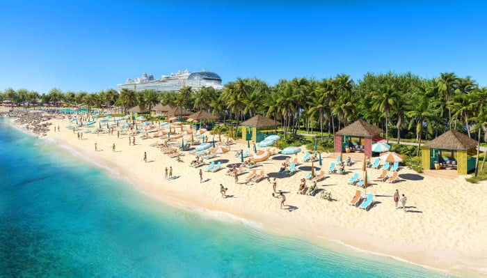 Royal Caribbean’s Royal Beach Club Paradise Island - Rendered Image